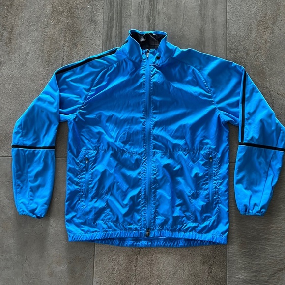 Nike Golf Men’s Blue Windbreaker Jacket - Picture 1 of 6